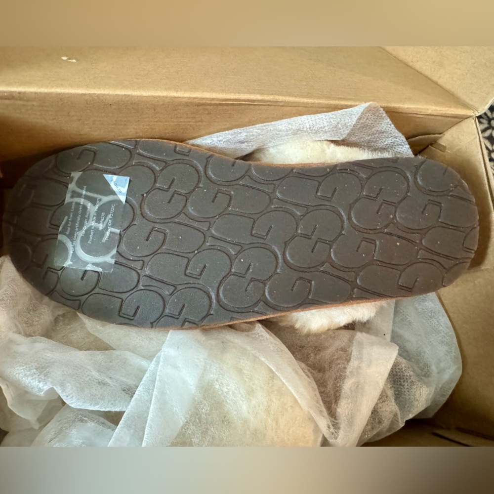 Best Offer New Women’s UGG Scuffette II Slipper Chestnut - Picture 6 of 7